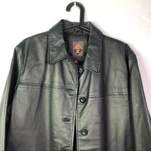 GIII 100% Leather jacket 1X size